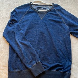 American Eagle dark blue heather crew neck sweatshirt size medium